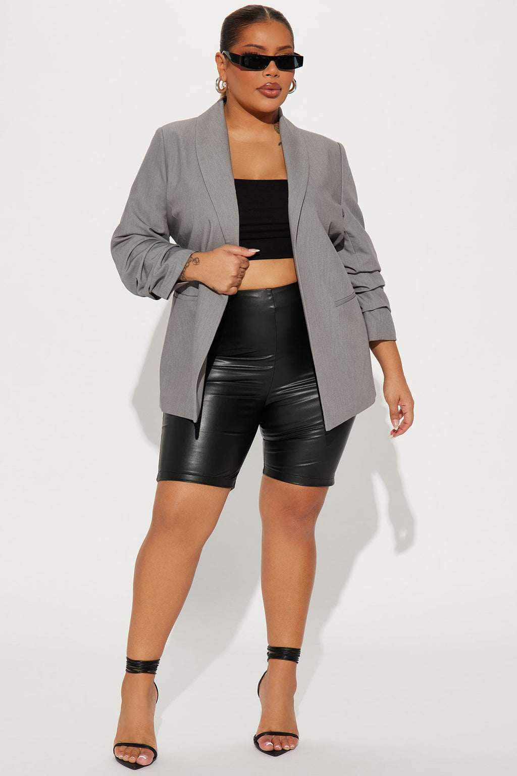 The Ashley Blazer - Grey