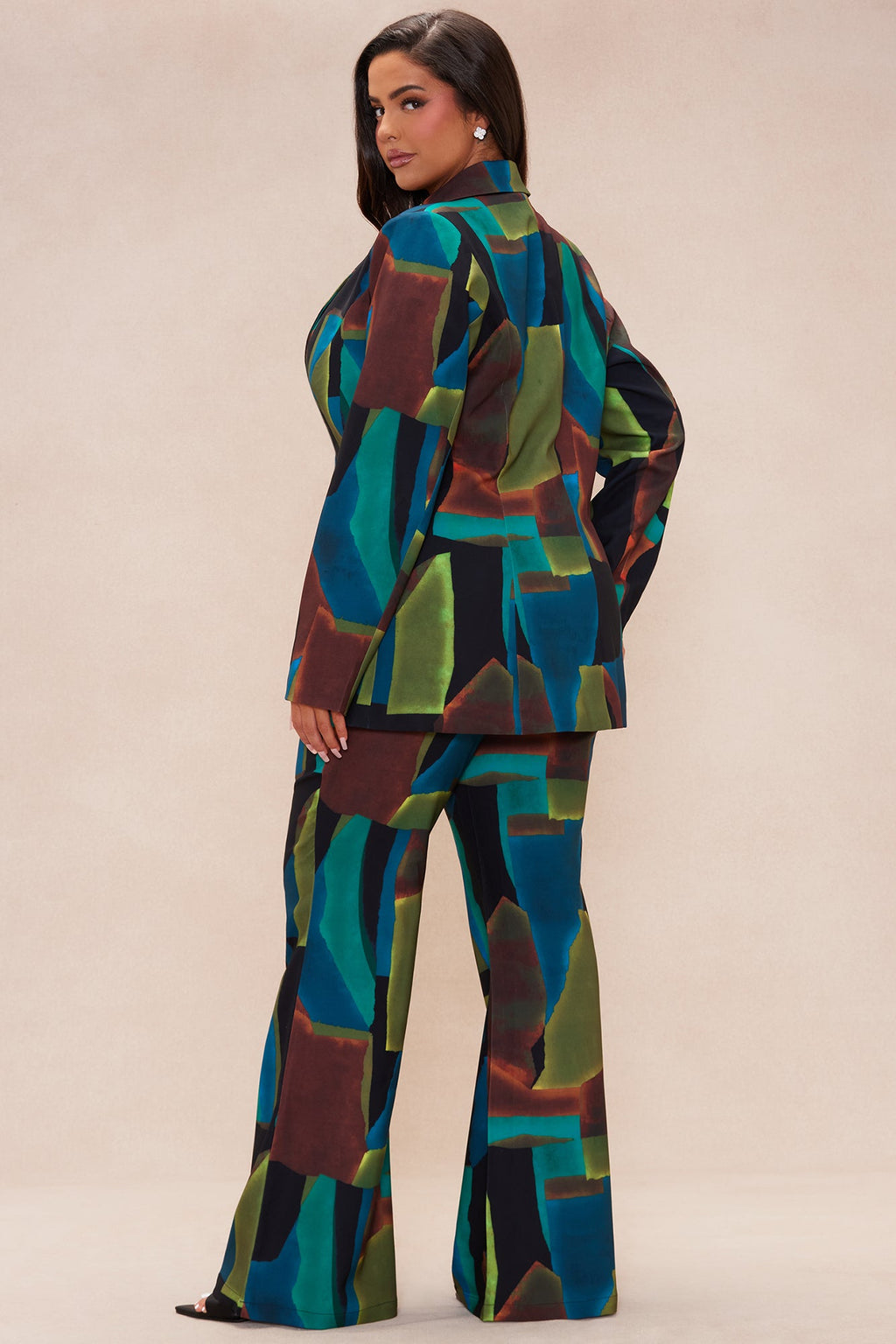 Mason Pant Suit Set - Blue/combo