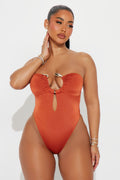 Flights Over Feelings Bodysuit - Rust
