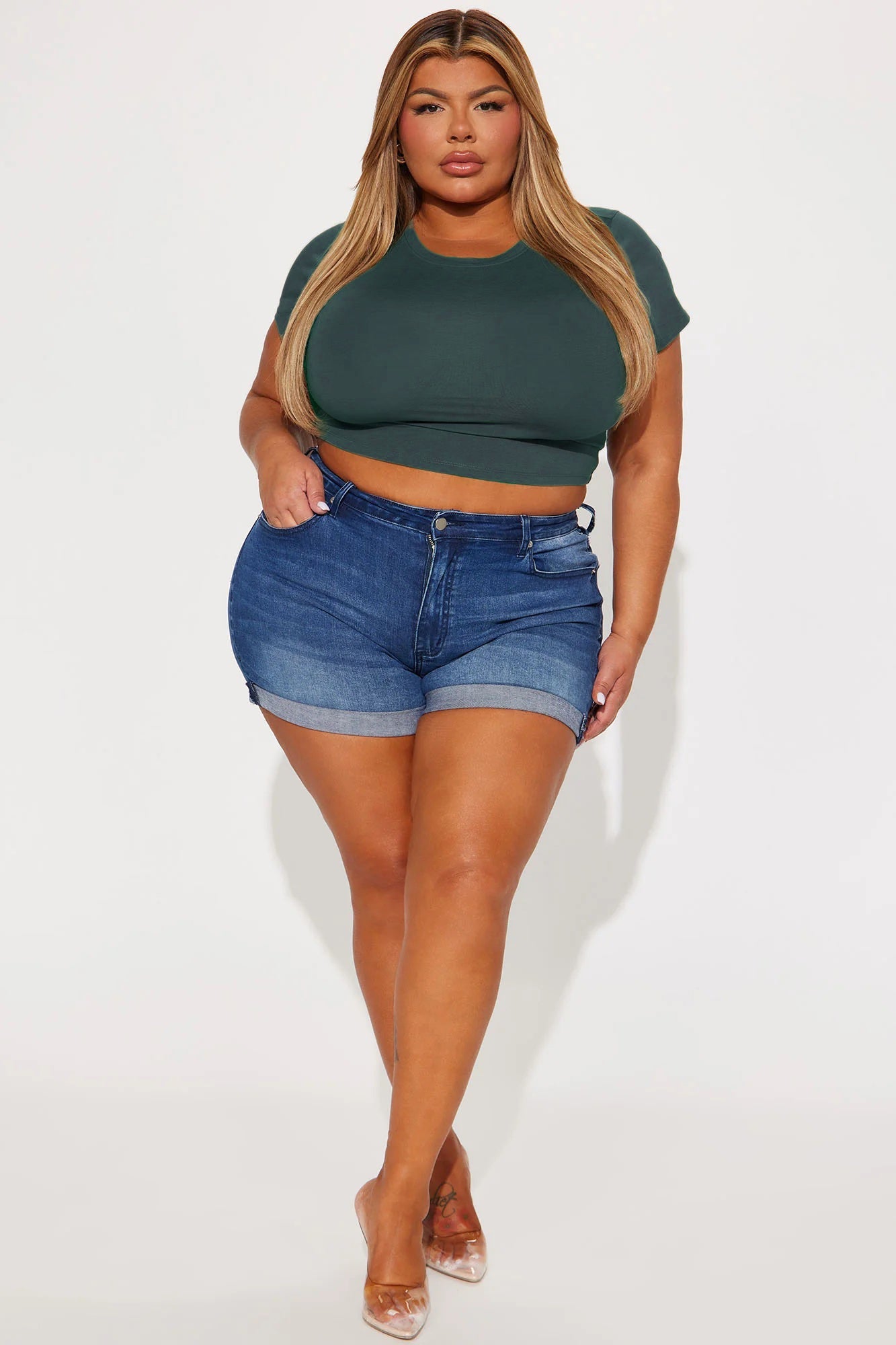 Robin Crop Top - Hunter