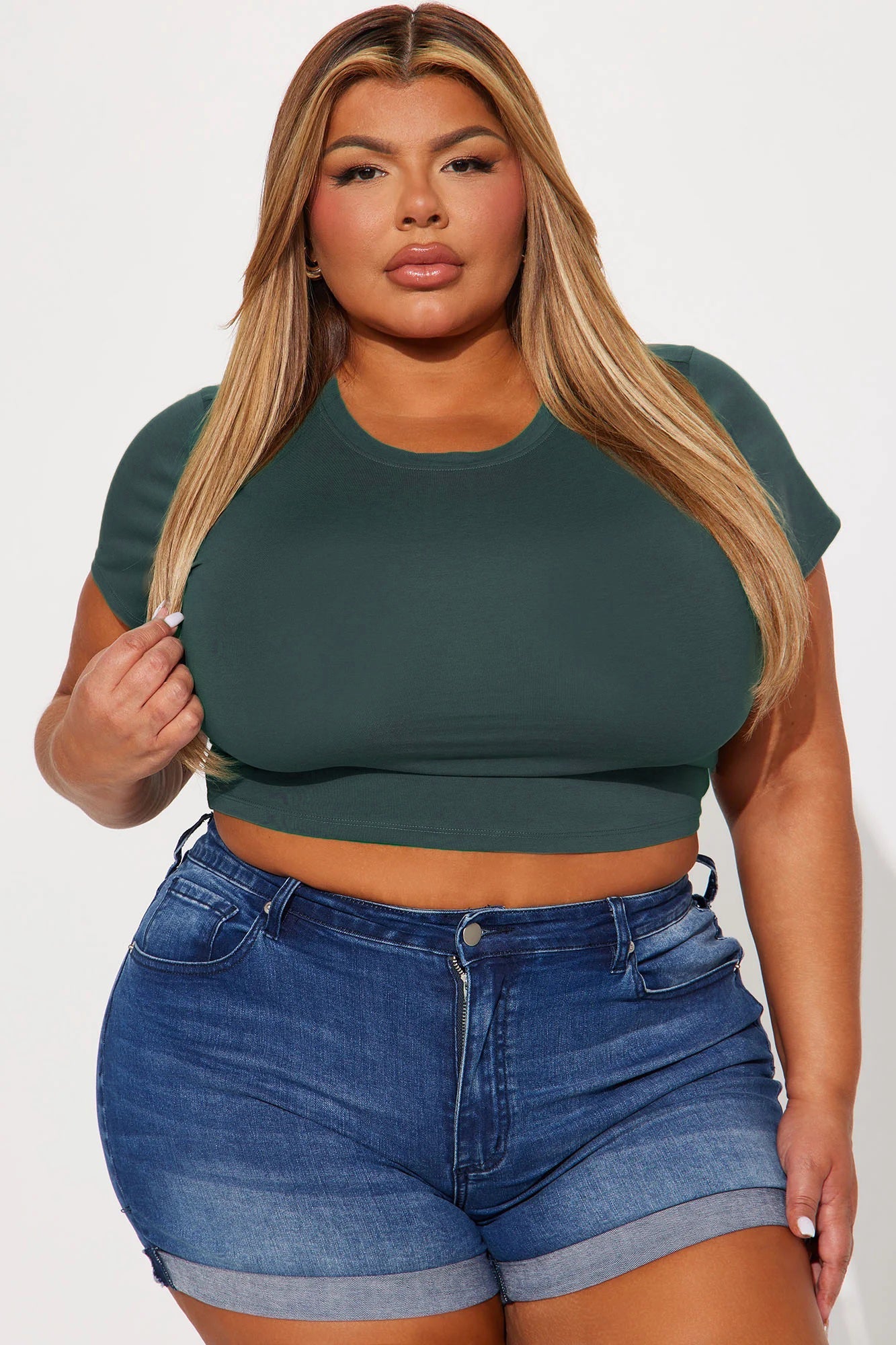 Robin Crop Top - Hunter