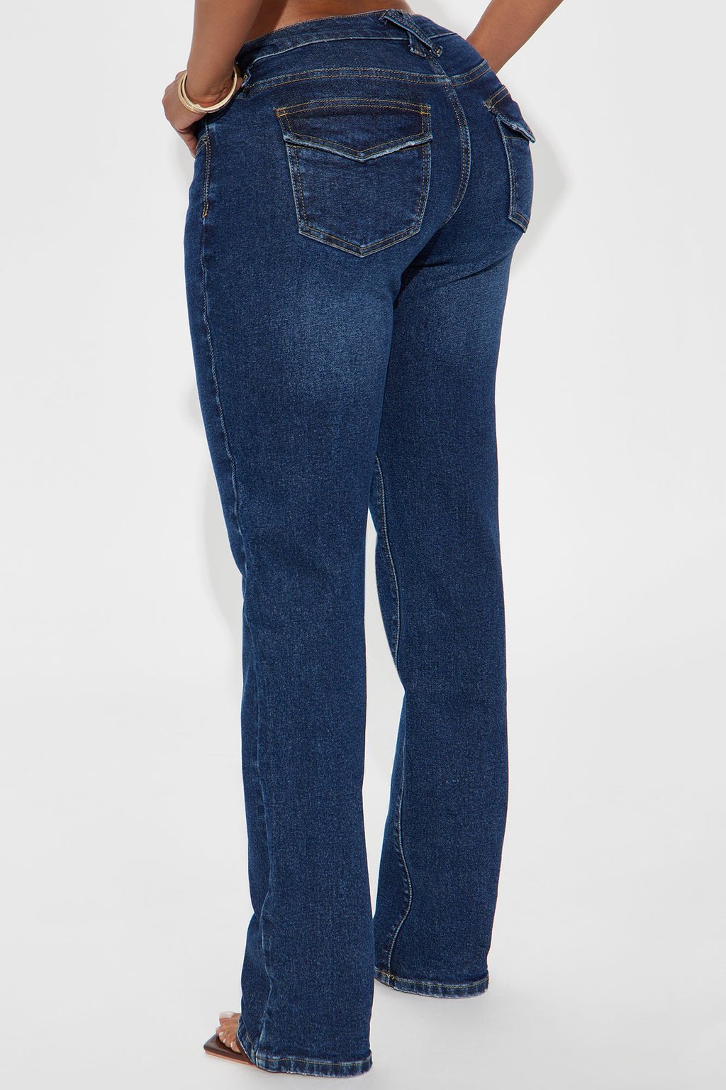 Sicily Straight Leg Jeans - Dark Wash