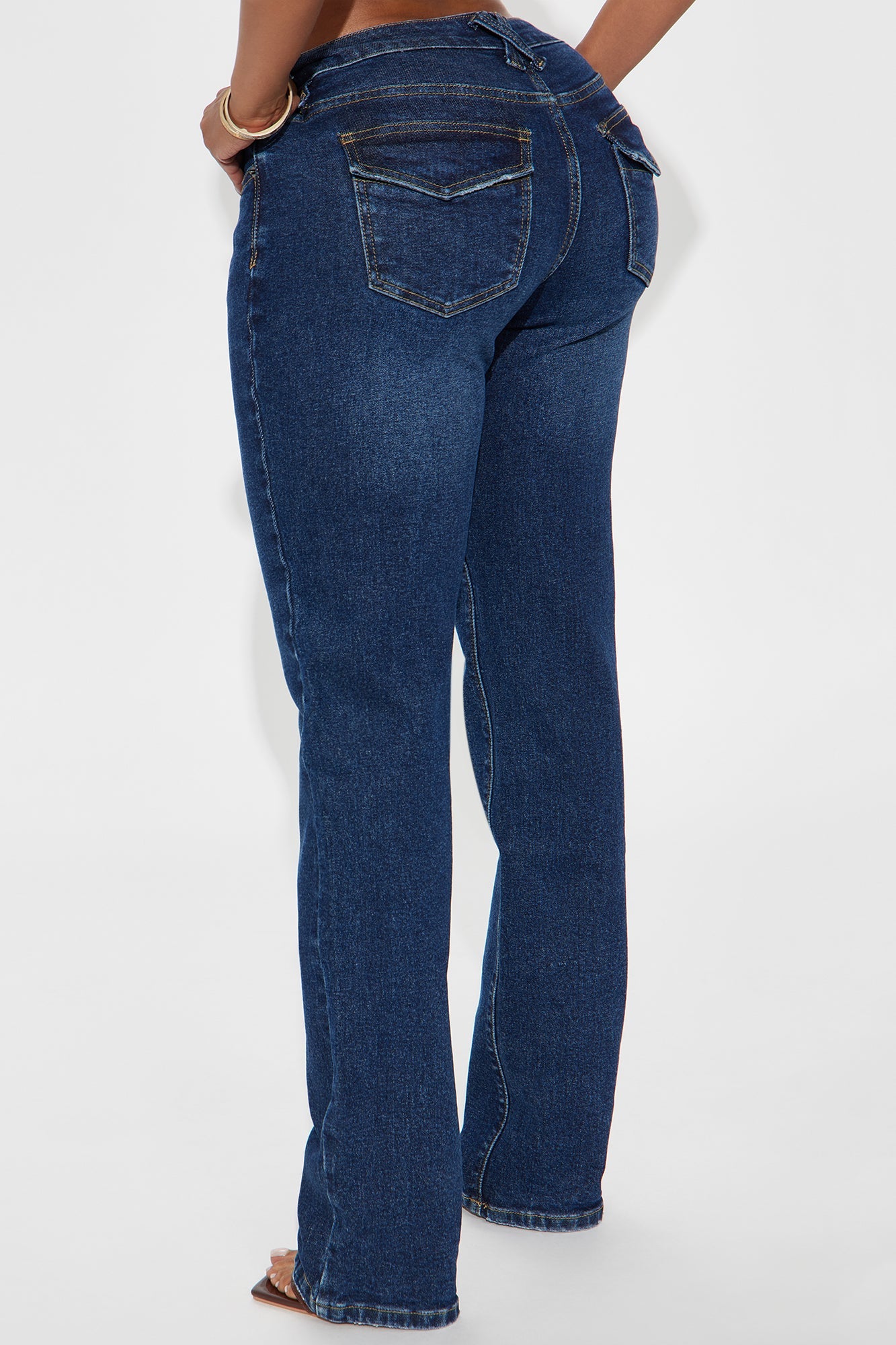 Sicily Straight Leg Jeans - Dark Wash