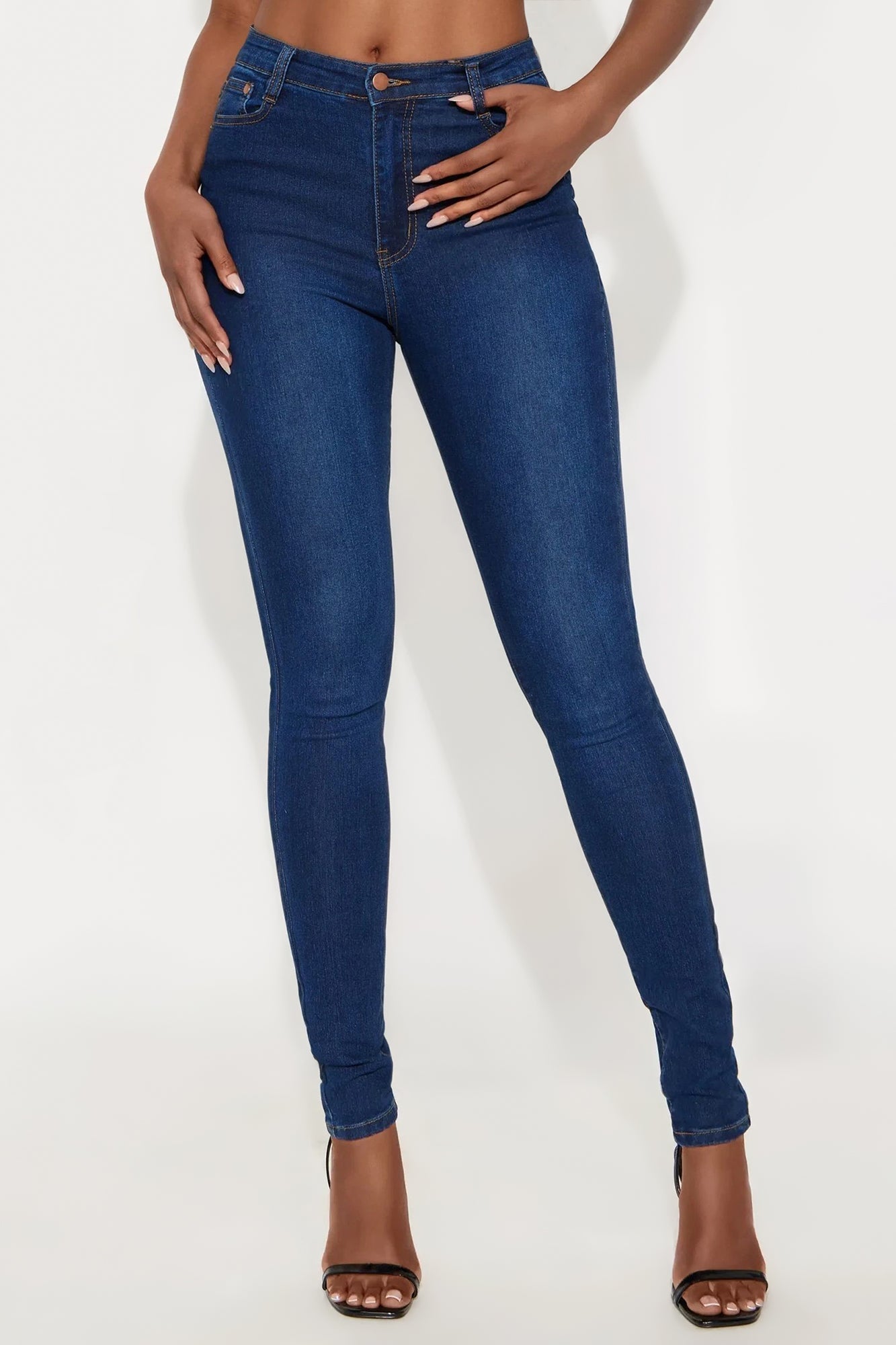 Tall Marilyn High Waisted Skinny Jeans - Dark Wash