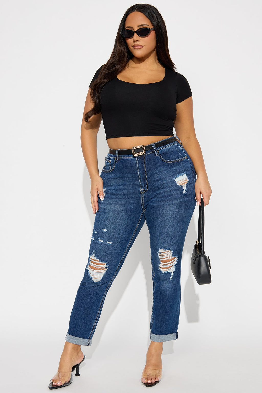 Tall Keep Coming Back Boyfriend Jeans - Dark Wash