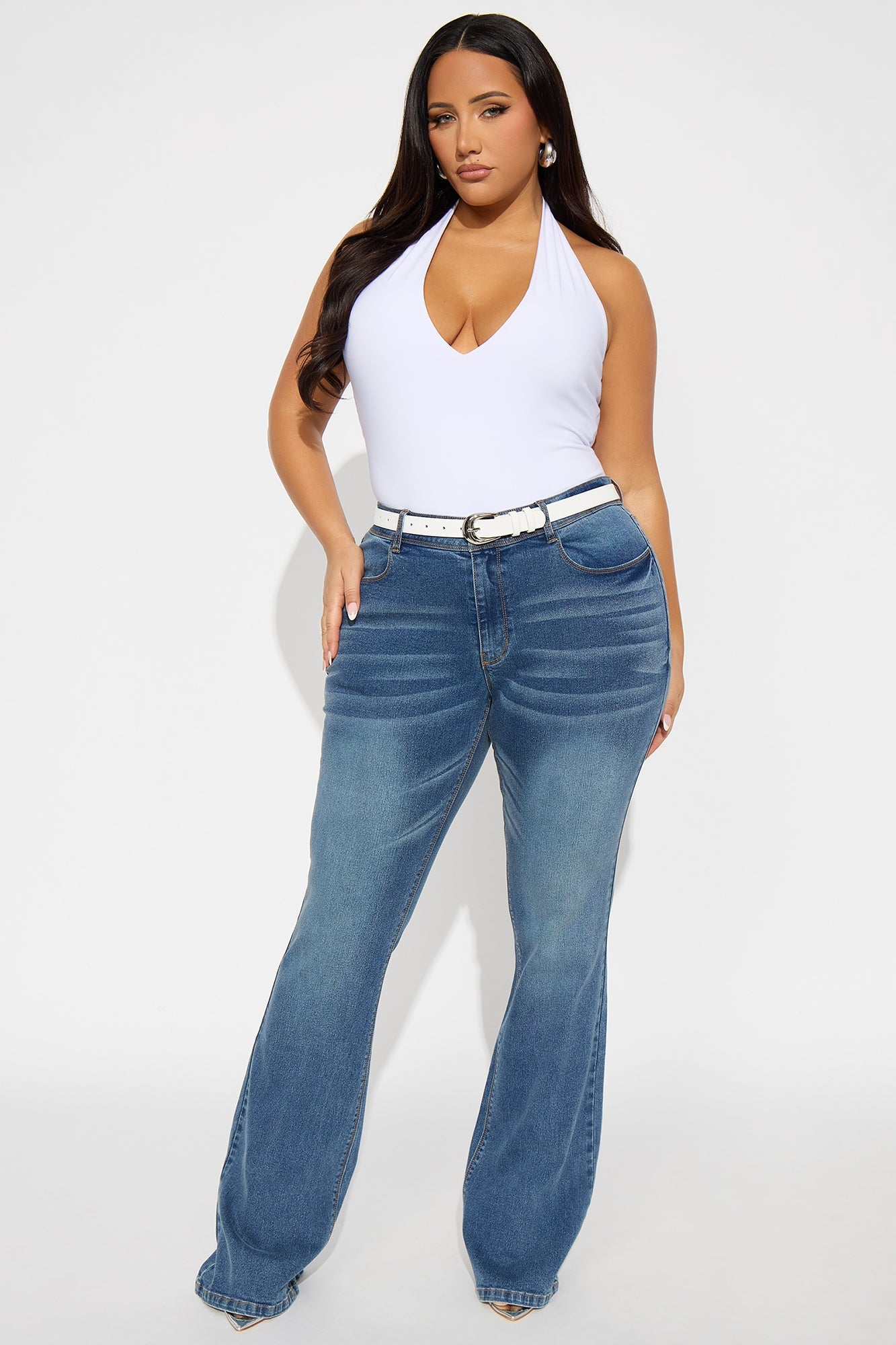 Tall Lost Without You Soft Stretch Bootcut Jeans - Dark Wash