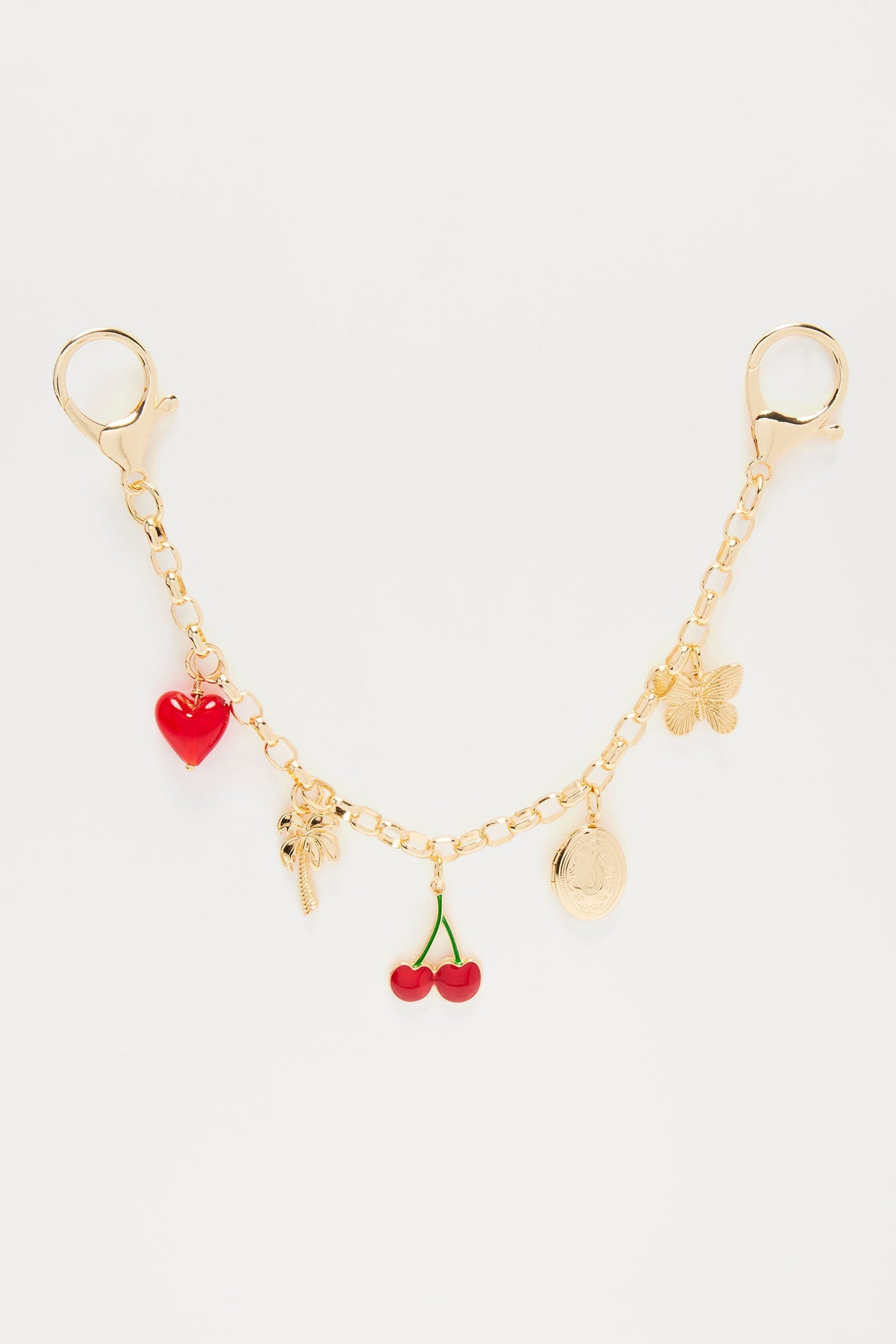 Warm Memories Handbag Charm Chain - Gold