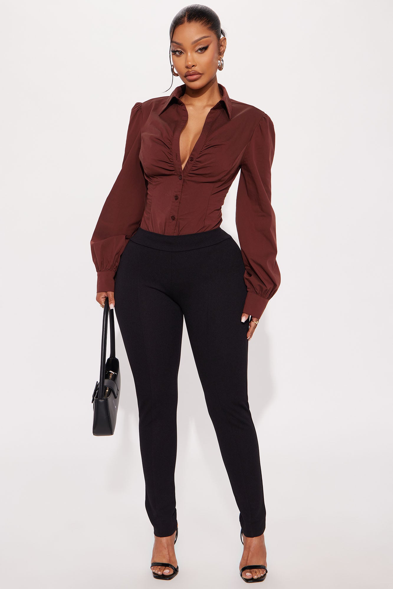 Good For You Crepe Skinny Pant - Black