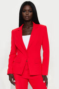 Breaking Even Blazer - Red