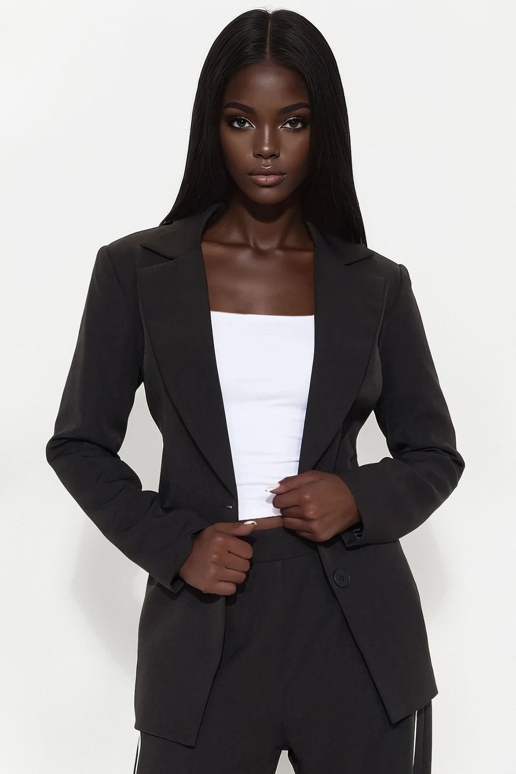 High Investment Blazer - Black