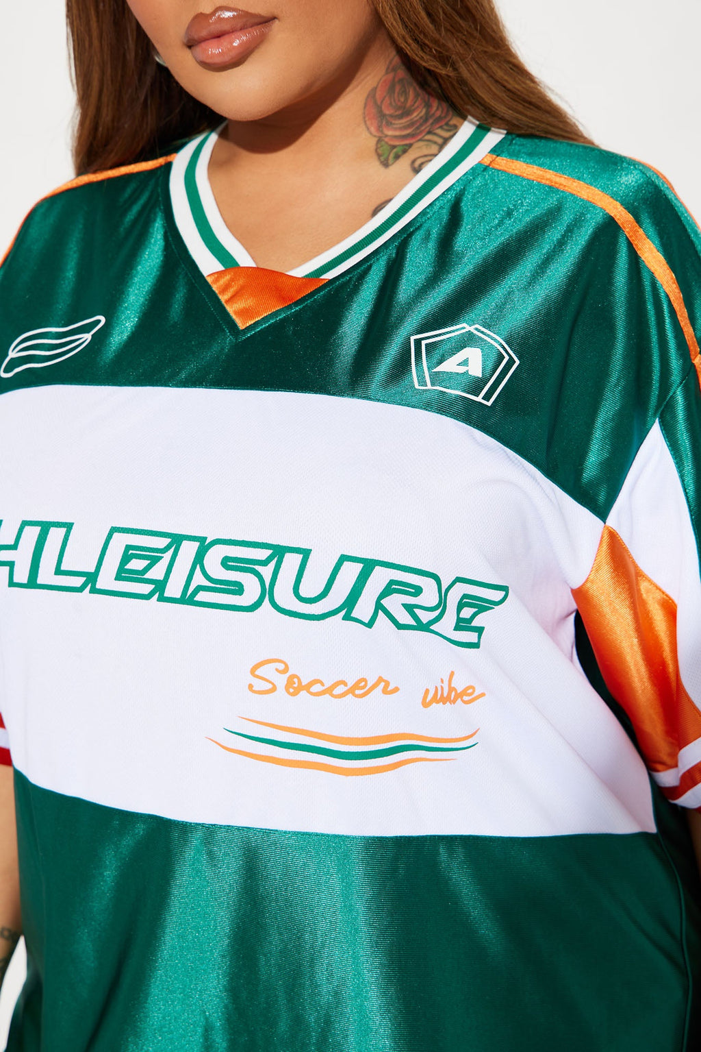 Sporty Mood Short Set - Orange/combo