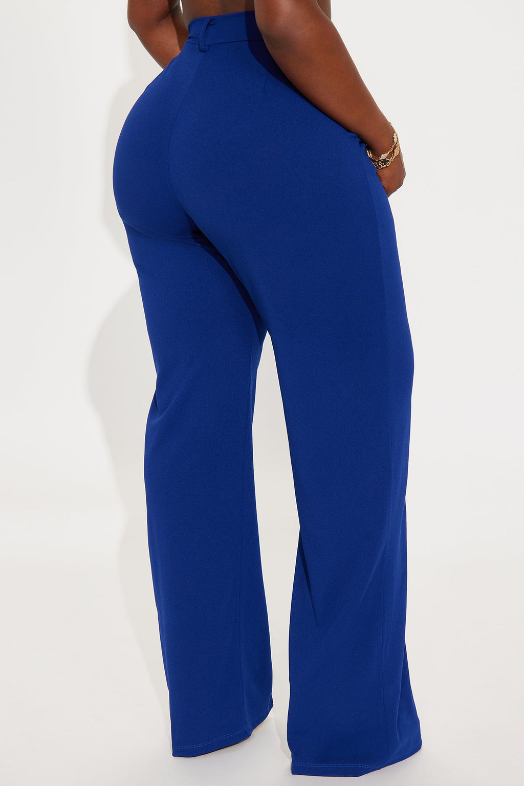 Tall Heidi Wide Leg Trouser Pant - Royal