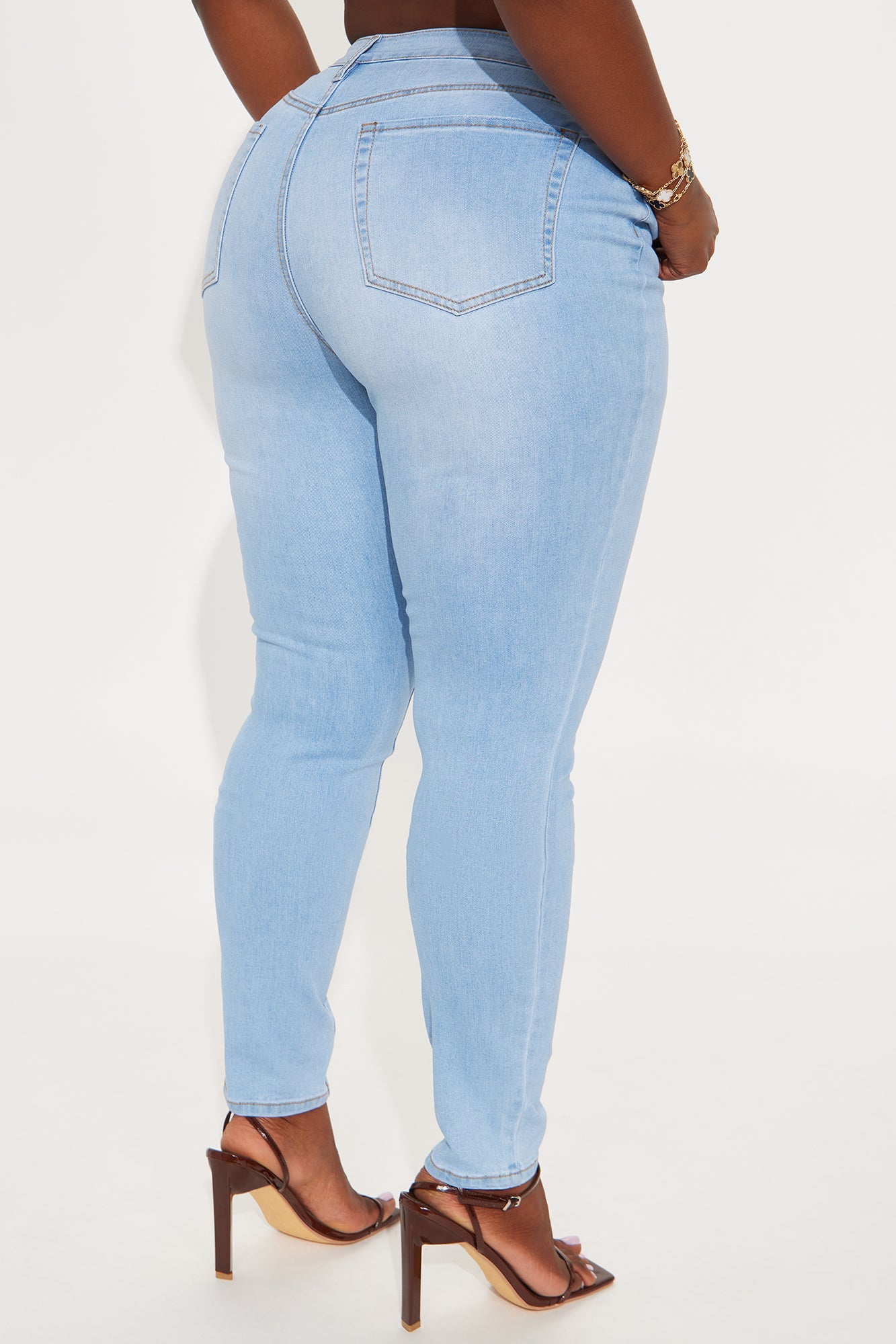 Tall Top Of The Line Stretch Skinny Jeans - Light Wash