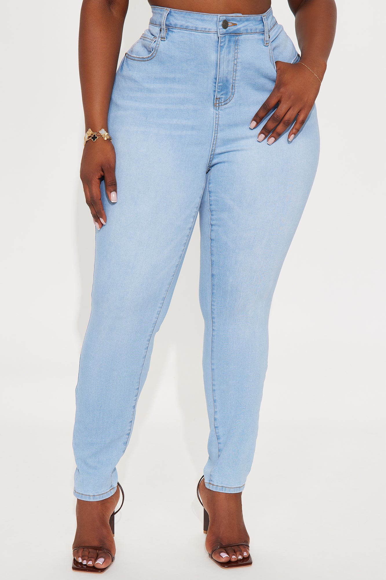 Tall Top Of The Line Stretch Skinny Jeans - Light Wash