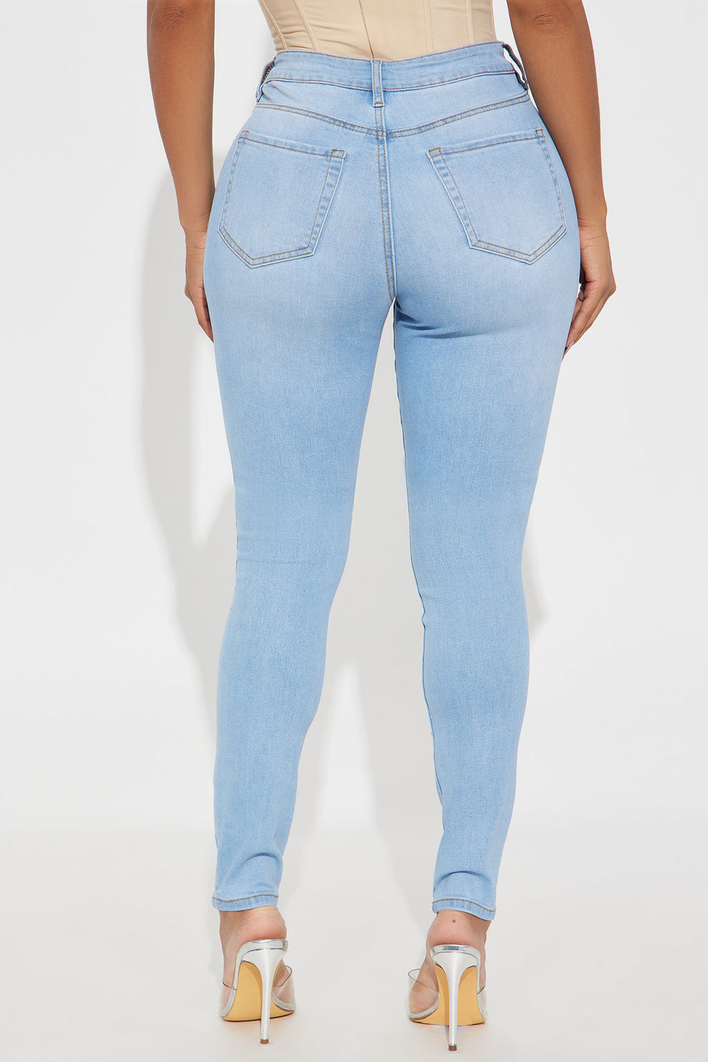 Tall Top Of The Line Stretch Skinny Jeans - Light Wash