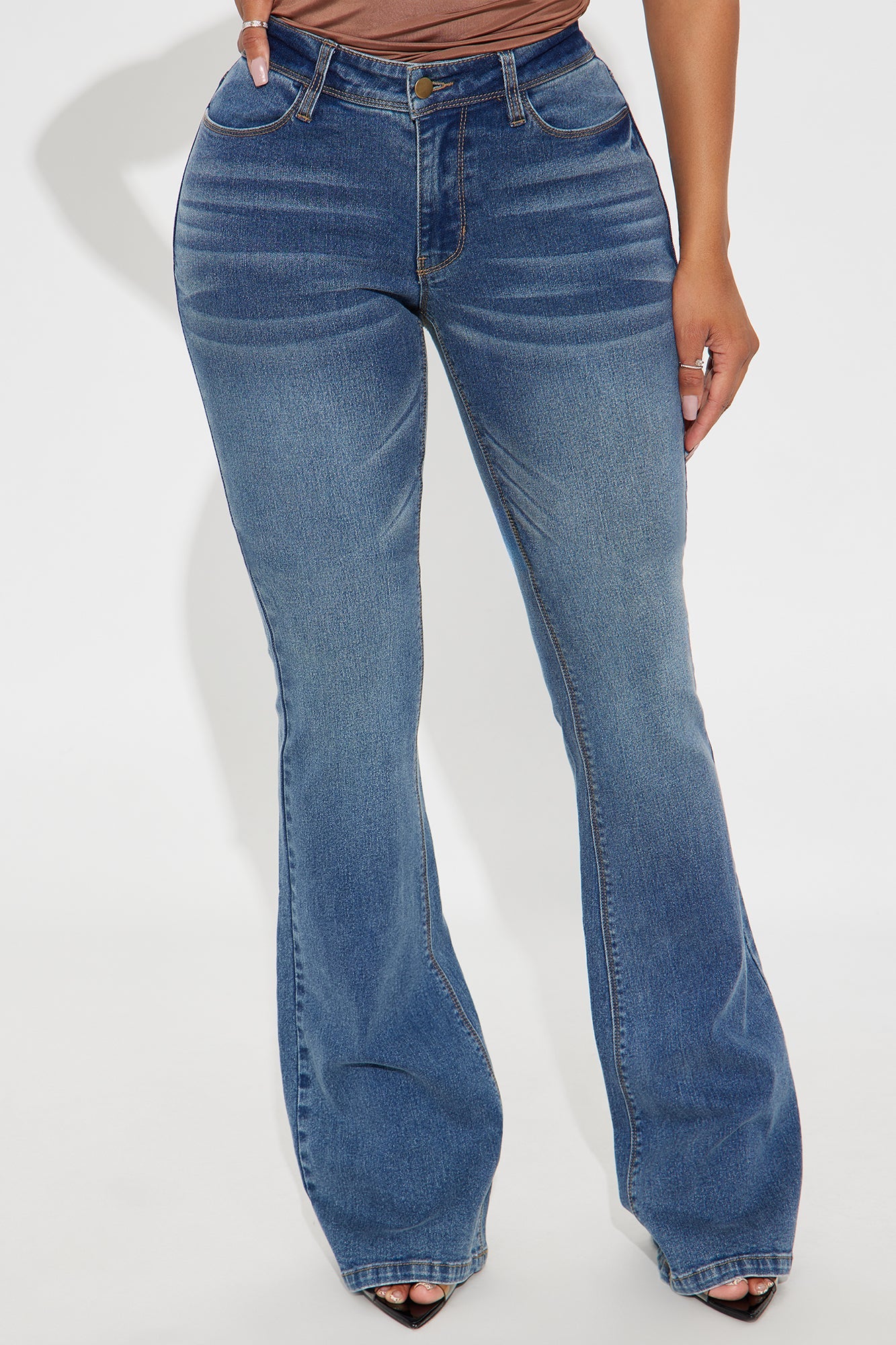 Tall Lost Without You Soft Stretch Bootcut Jeans - Dark Wash
