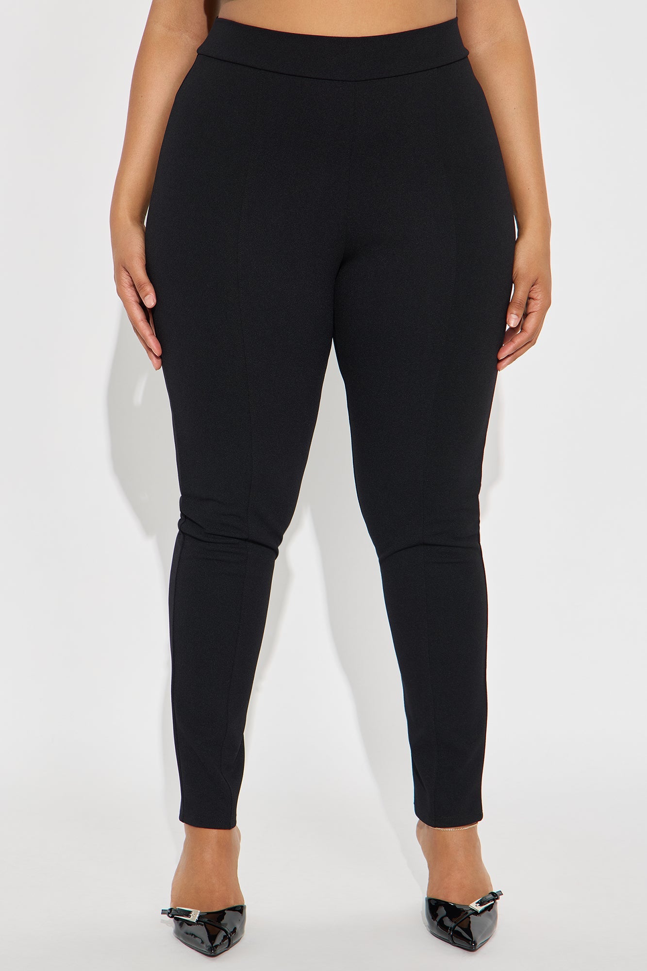 Good For You Crepe Skinny Pant - Black