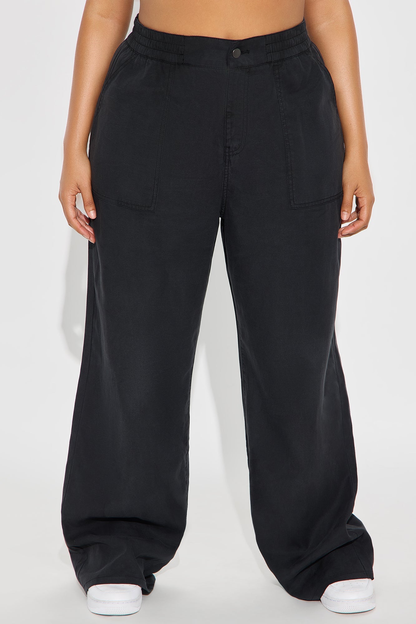 Daphne Cuffed Pant - Black