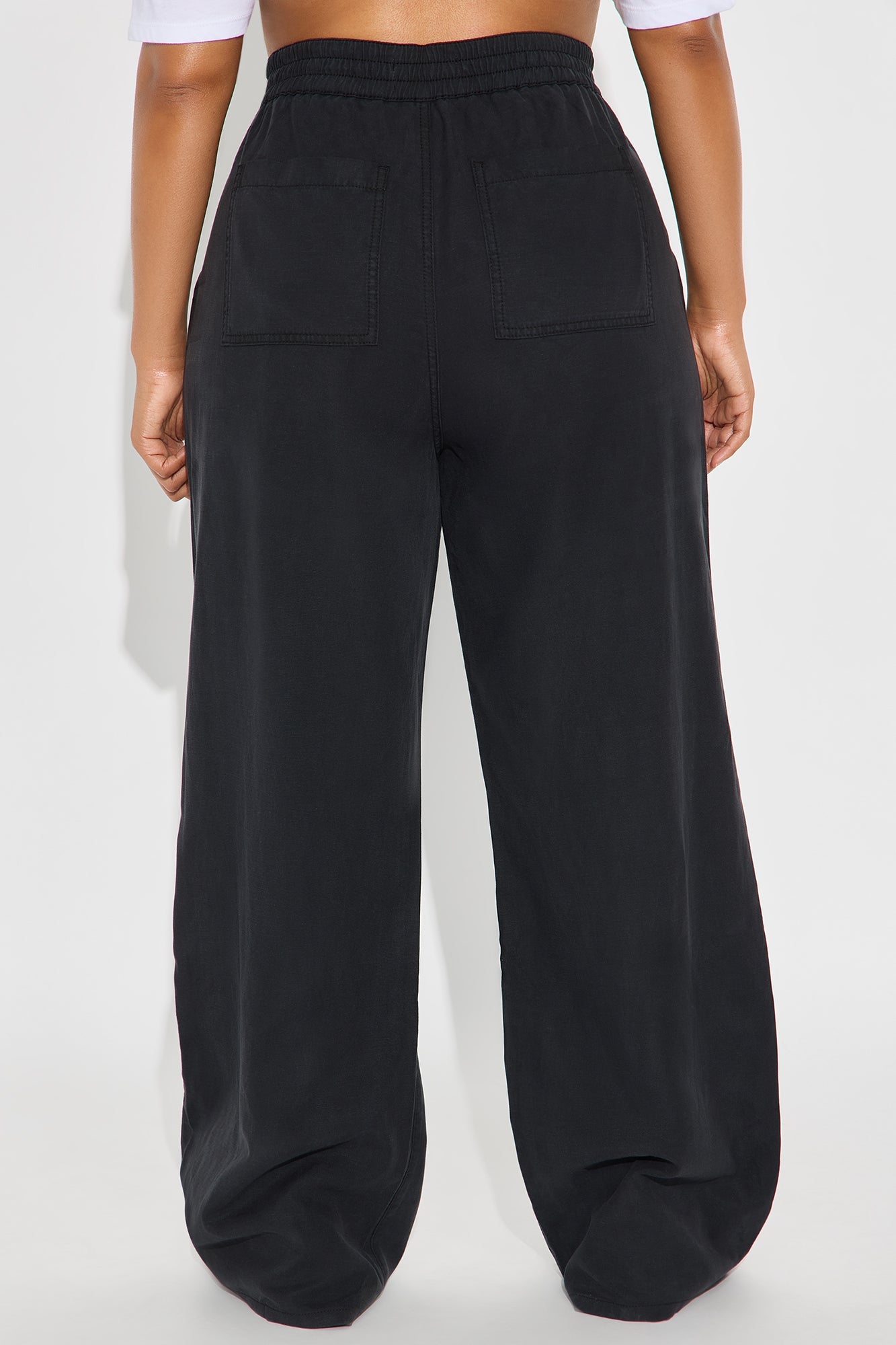 Daphne Cuffed Pant - Black