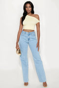 Tall Winona 90's Wide Leg Jeans - Medium Blue Wash