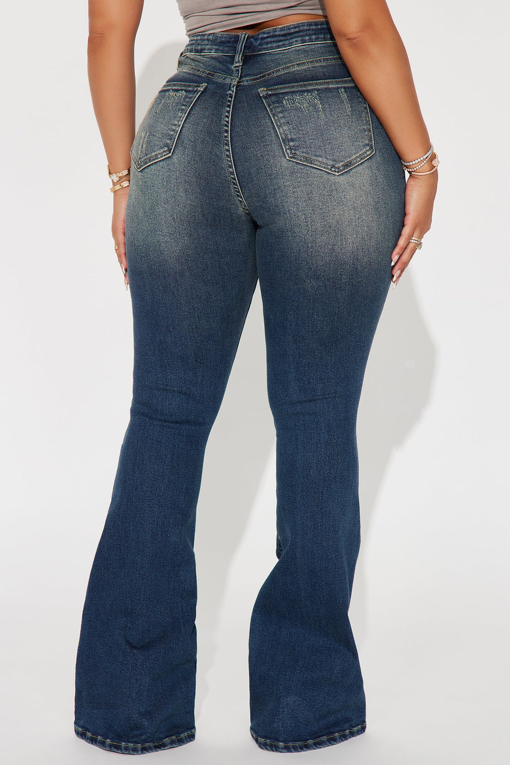 Girl Bye High Rise Flare Jeans - Dark Wash