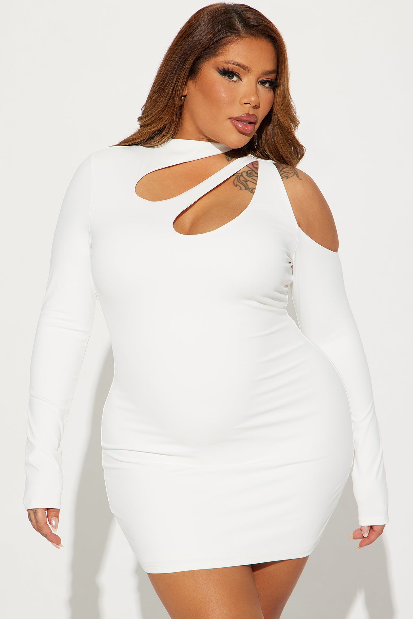 Sculpt Jojo Micro Mini Dress - White