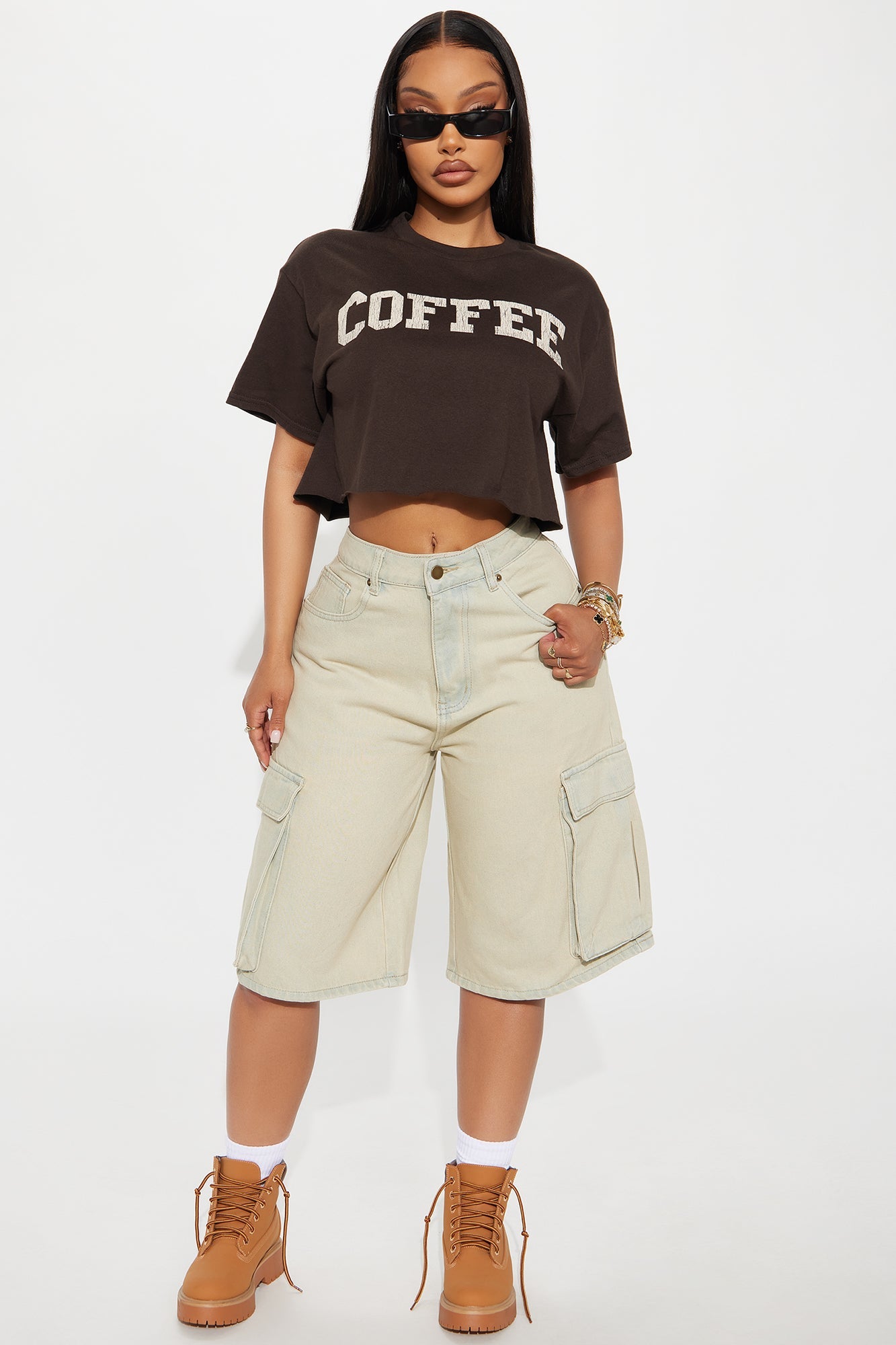 Dylan Twill Cargo Shorts - Vintage Wash