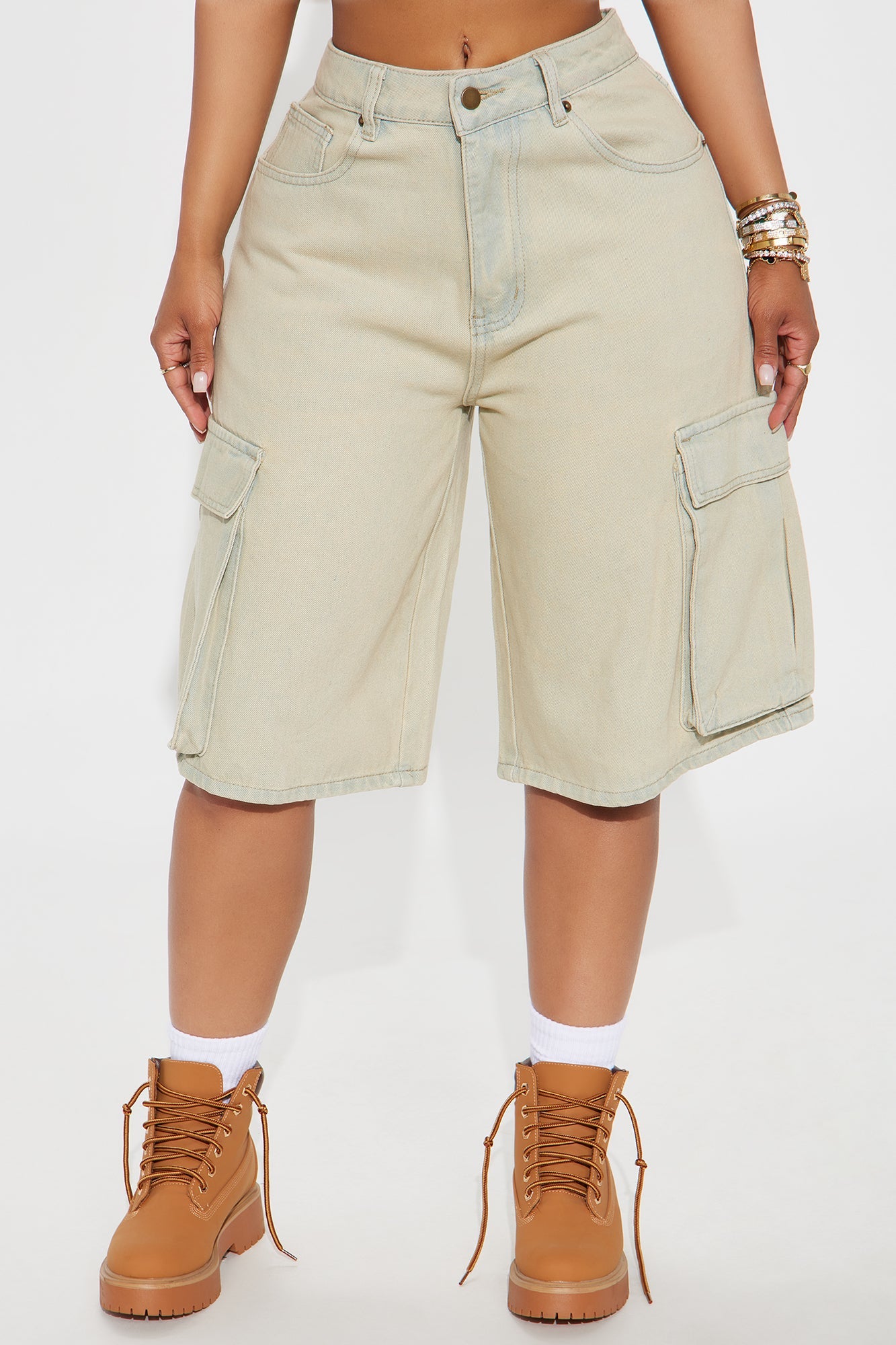 Dylan Twill Cargo Shorts - Vintage Wash