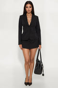 Set The Tone Blazer - Black