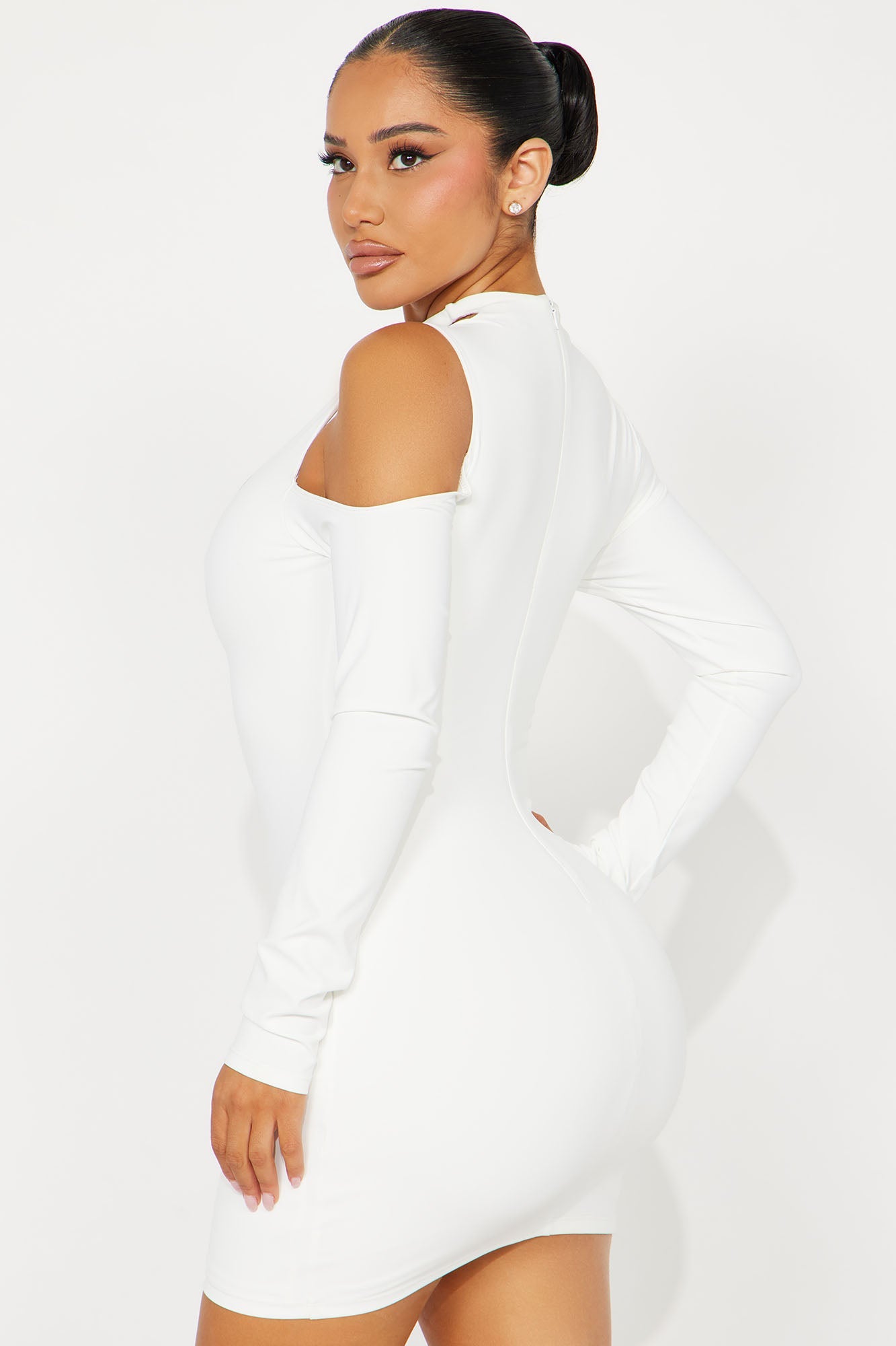 Sculpt Jojo Micro Mini Dress - White