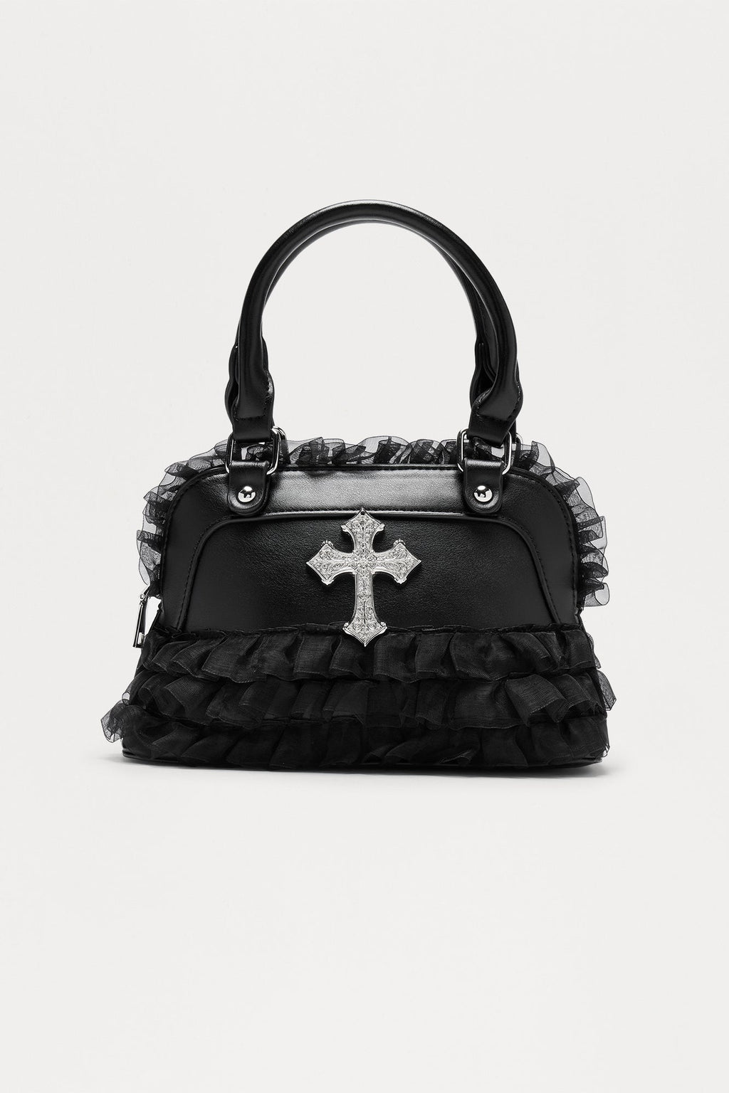 Tell The Truth Satchel Bag - Black