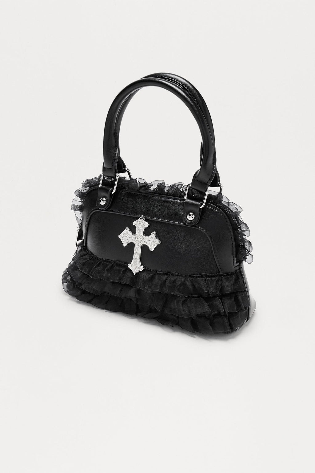 Tell The Truth Satchel Bag - Black