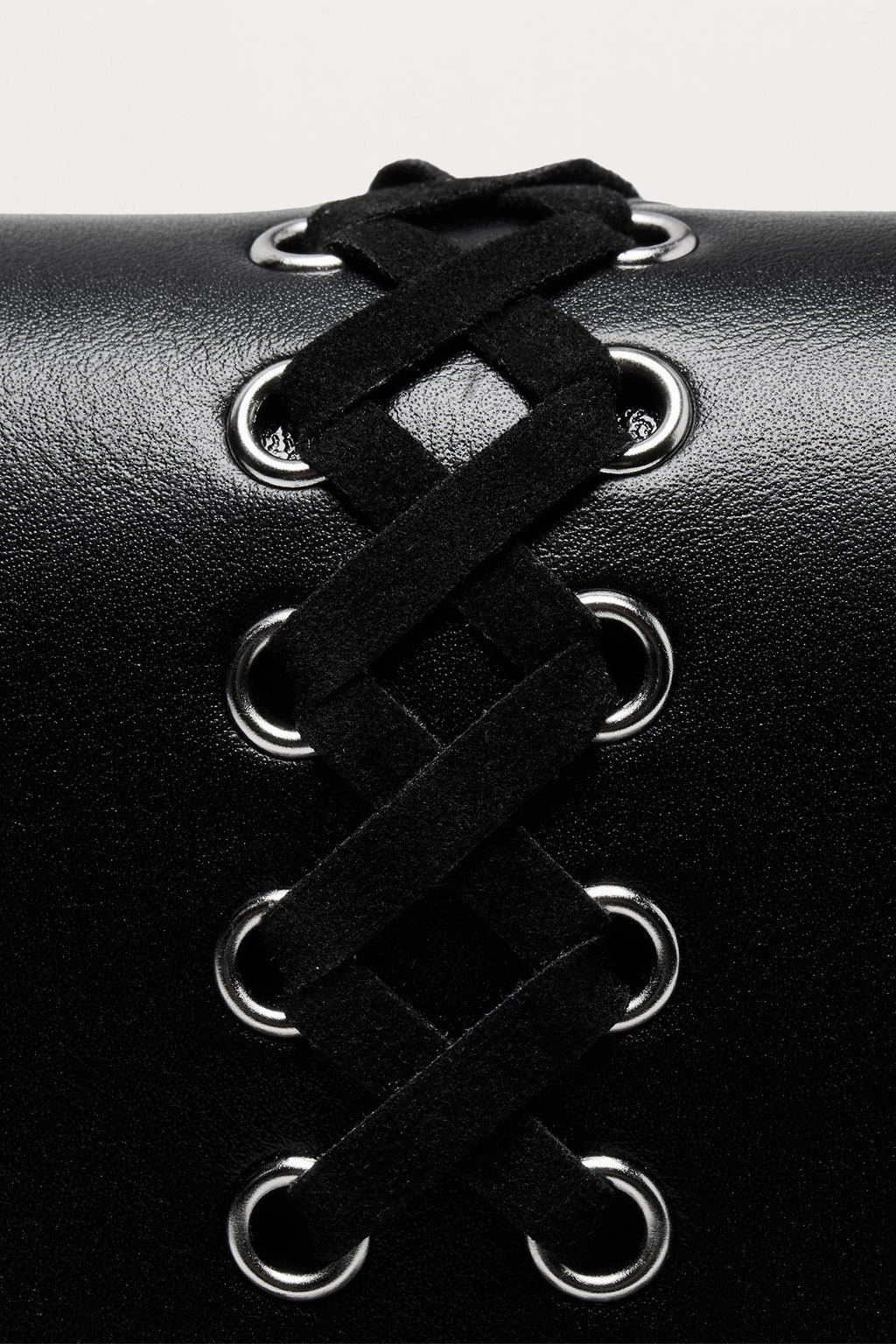 No Stylist Fringe Shoulder Bag - Black