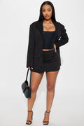 Elaine Mini Skirt - Black