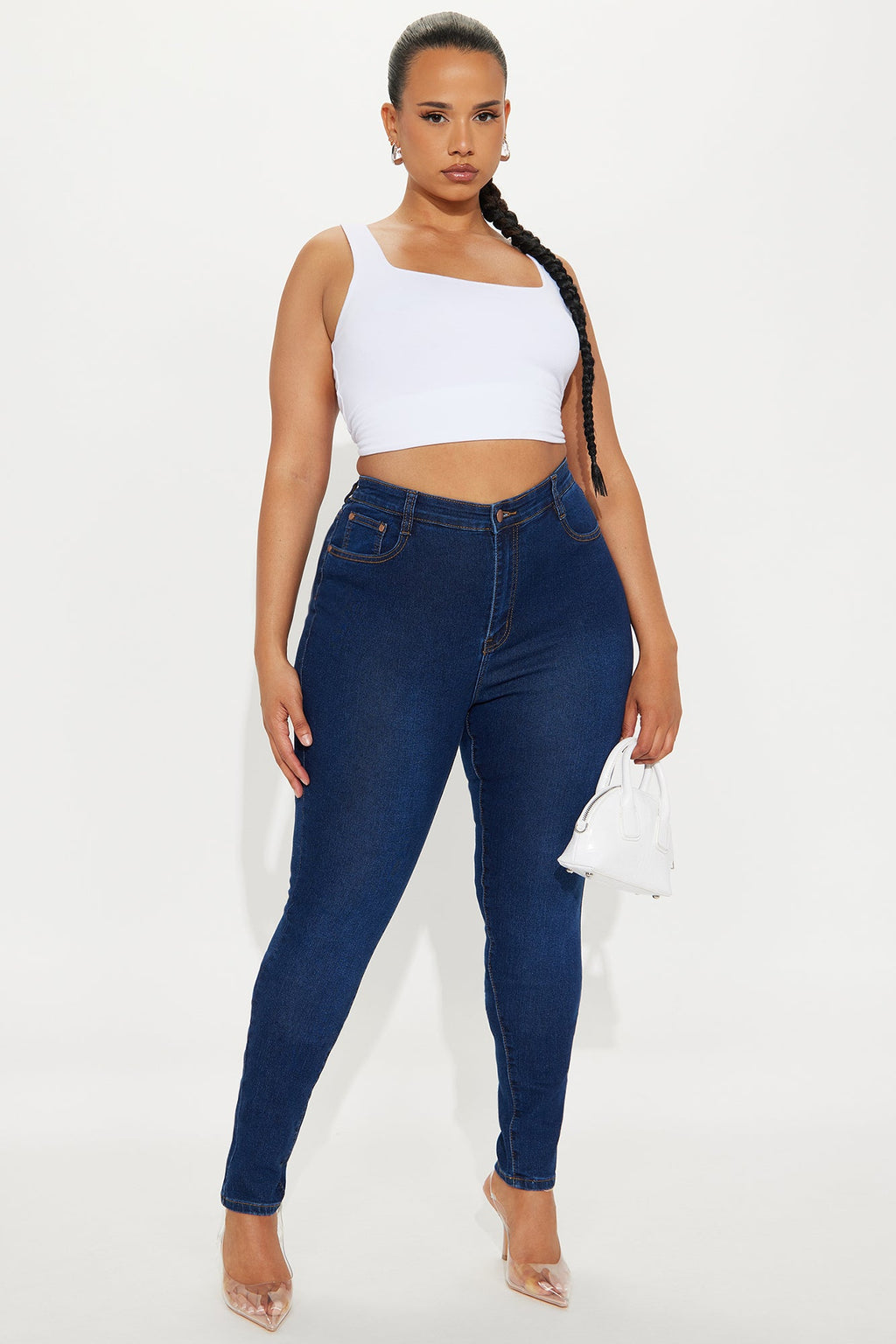 Tall Marilyn High Waisted Skinny Jeans - Dark Wash