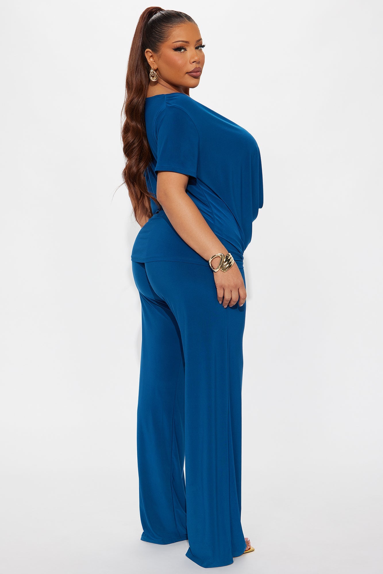 La Rosalinda Pant Set - Teal