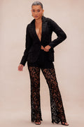 Brandi Lace Pant - Black