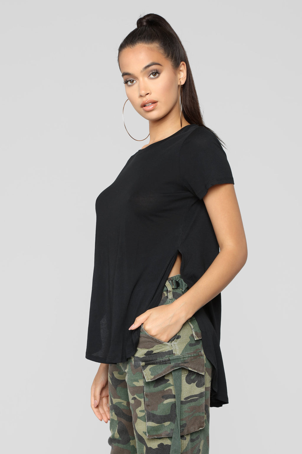 Laid Back Tee - Black