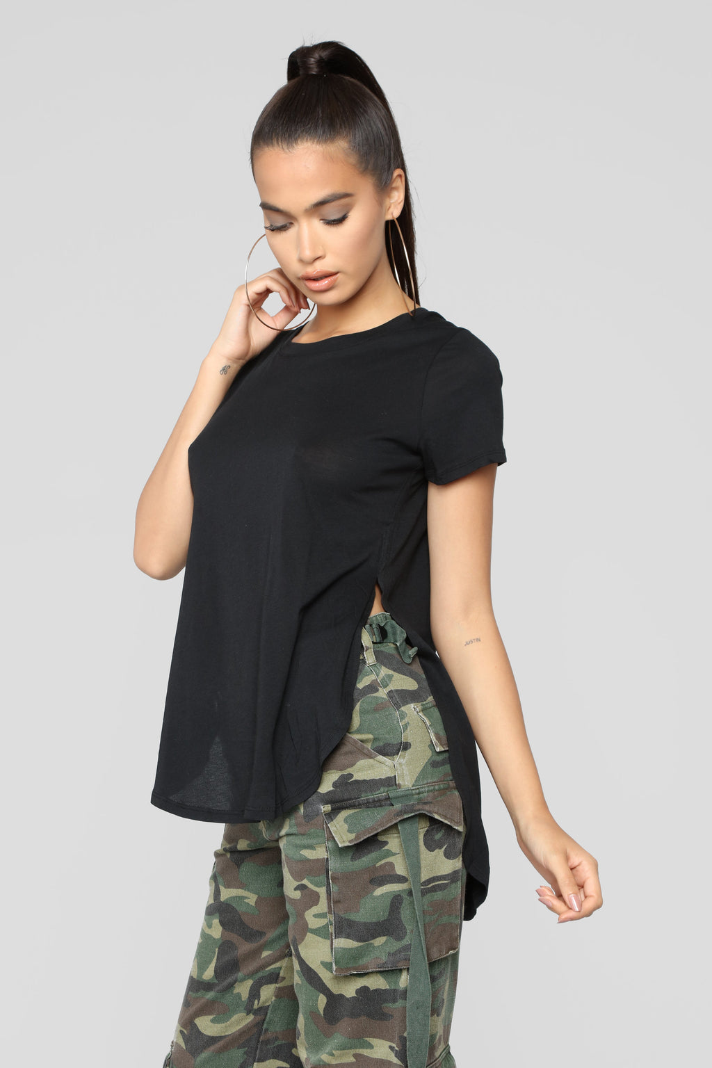 Laid Back Tee - Black