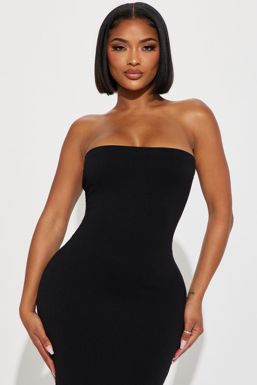 Janet Midi Dress - Black