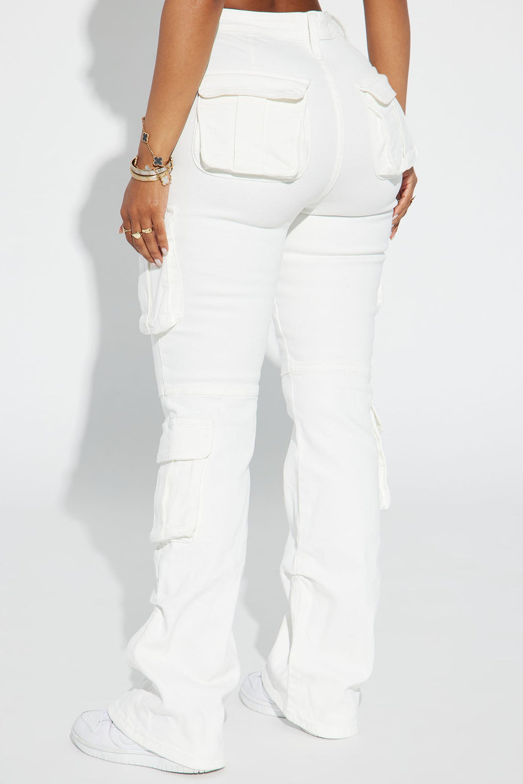 City Streets Stretch Cargo Jean - Ivory