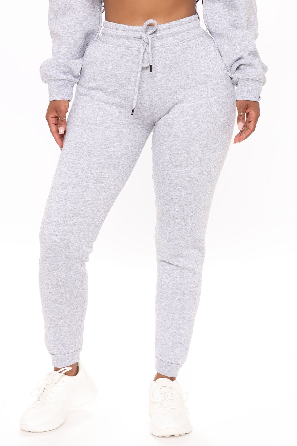 Look Again Joggers - Heather Grey