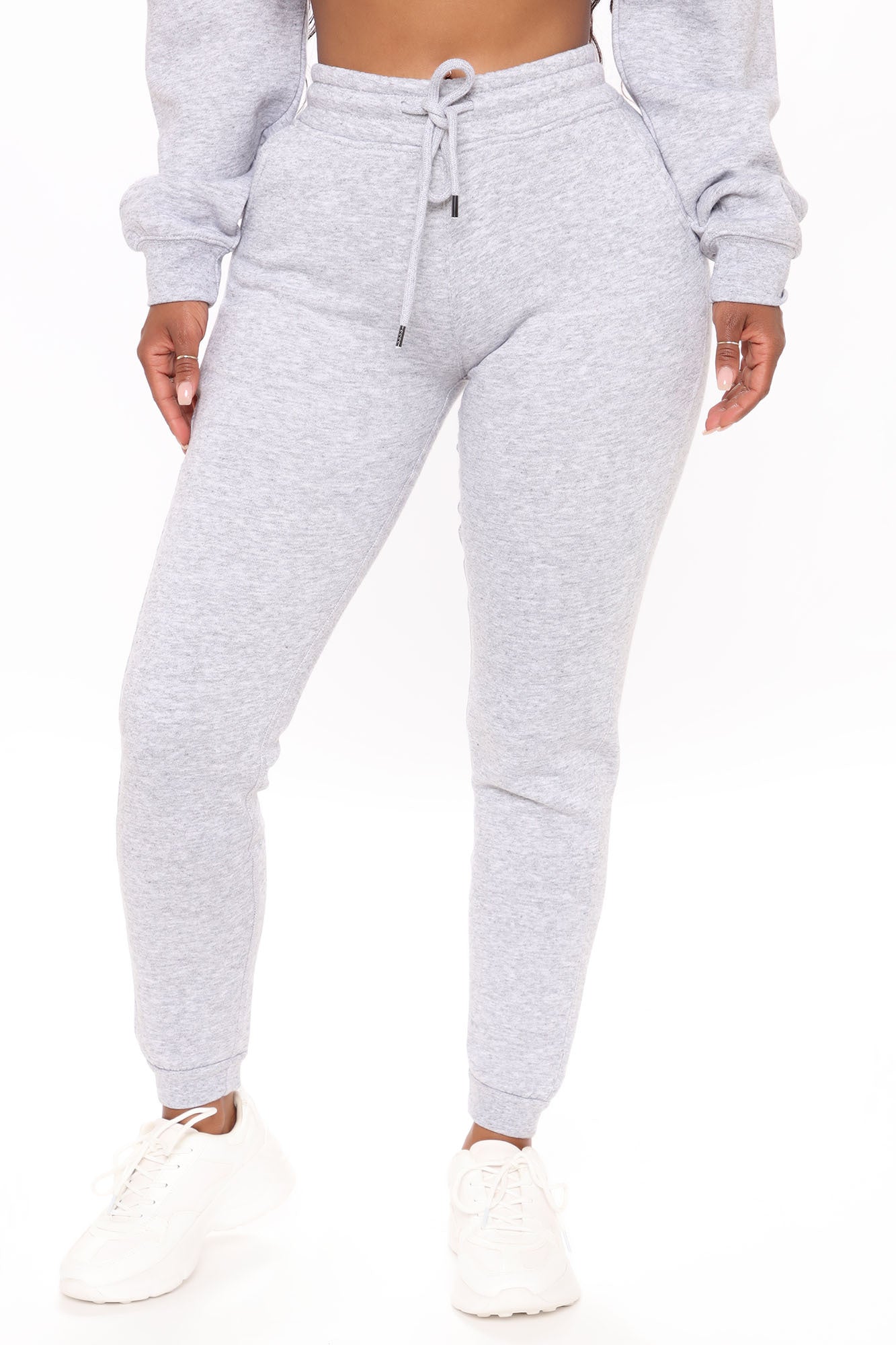 Look Again Joggers - Heather Grey