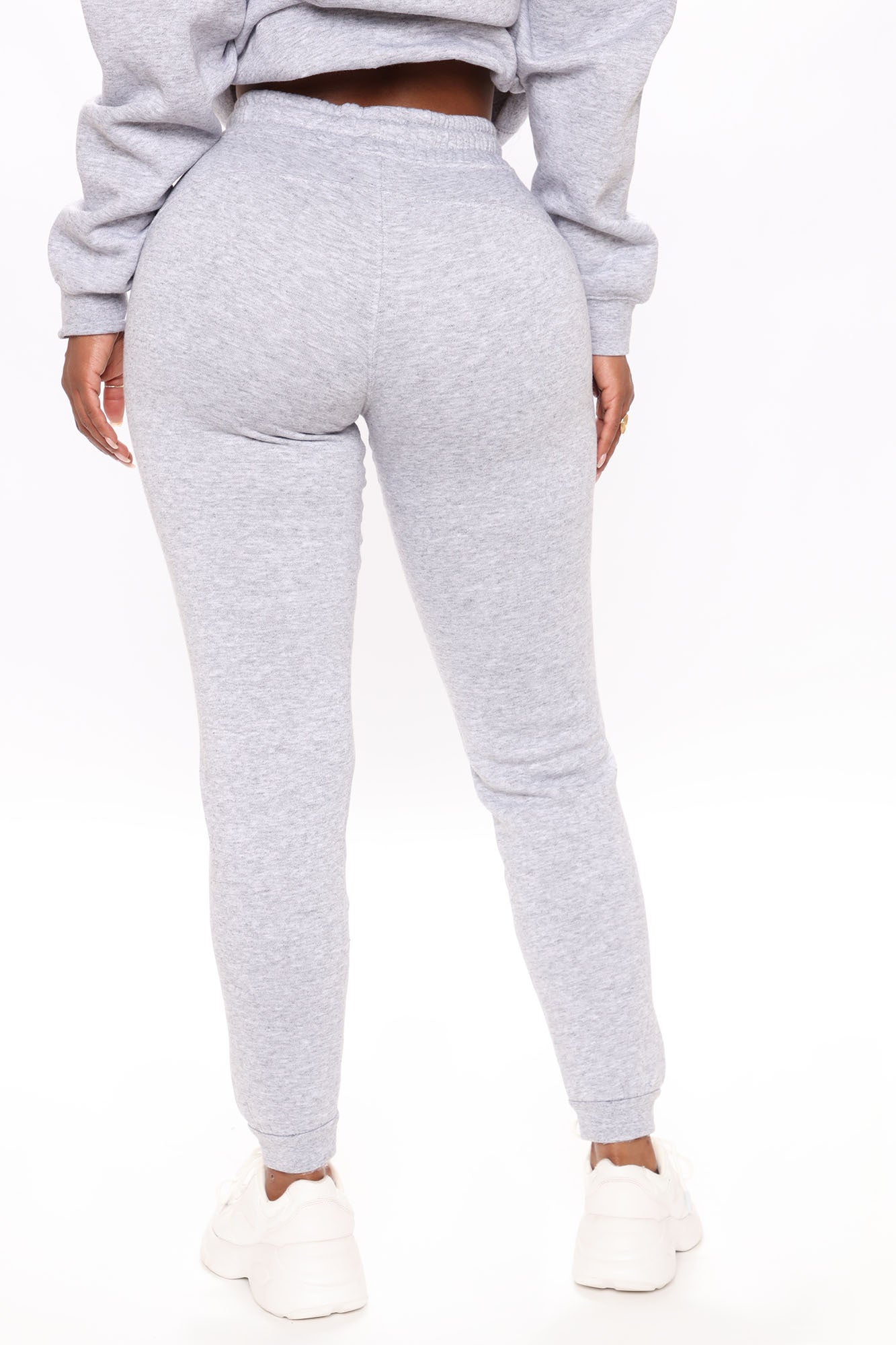 Look Again Joggers - Heather Grey