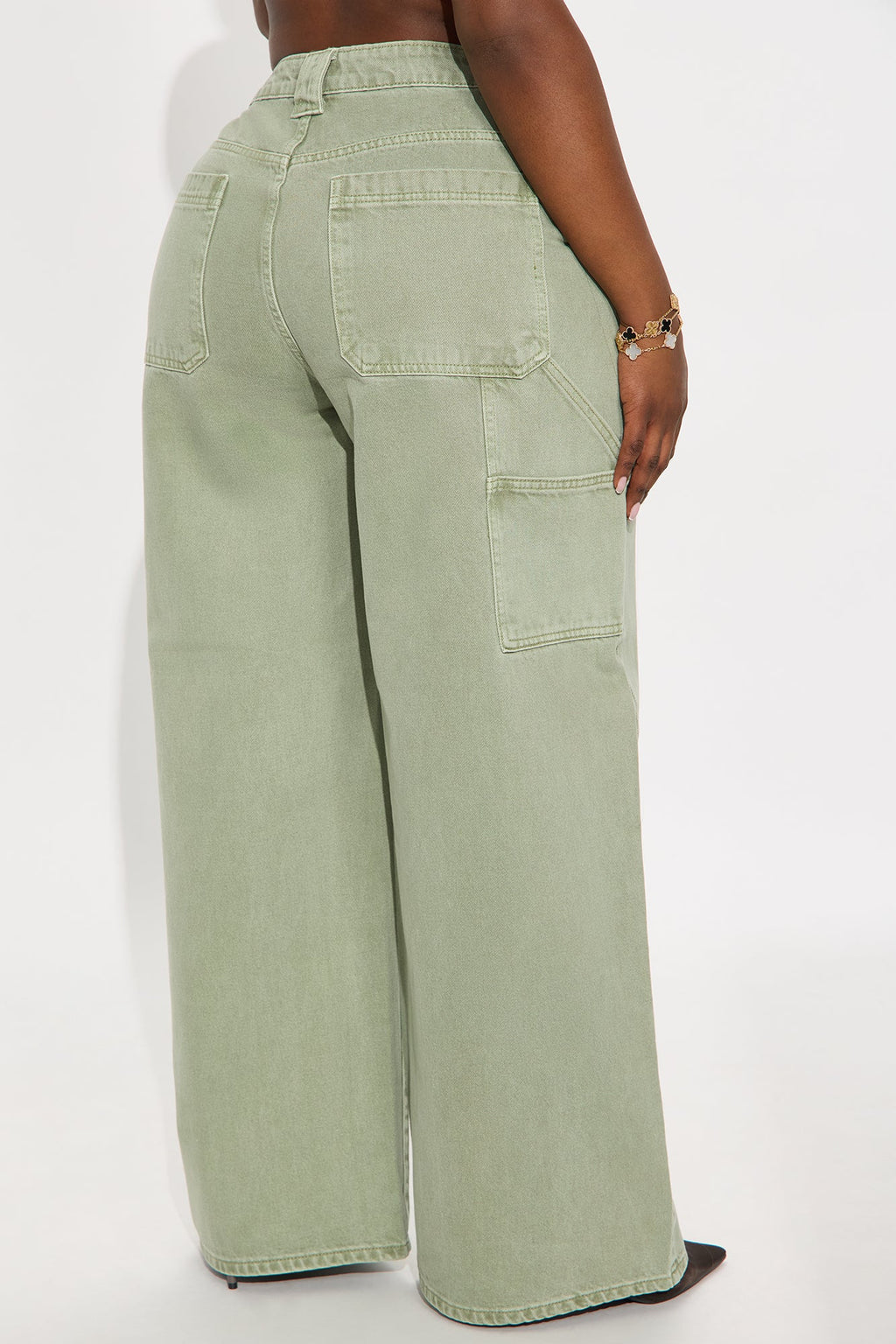 Everything You Want Wide Leg Pant - Sage