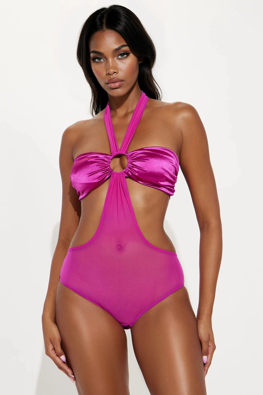 High Stakes Skirt Set - Magenta