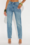 Tall Clara Super Stretch Sculpting Mom Jeans - Medium Wash
