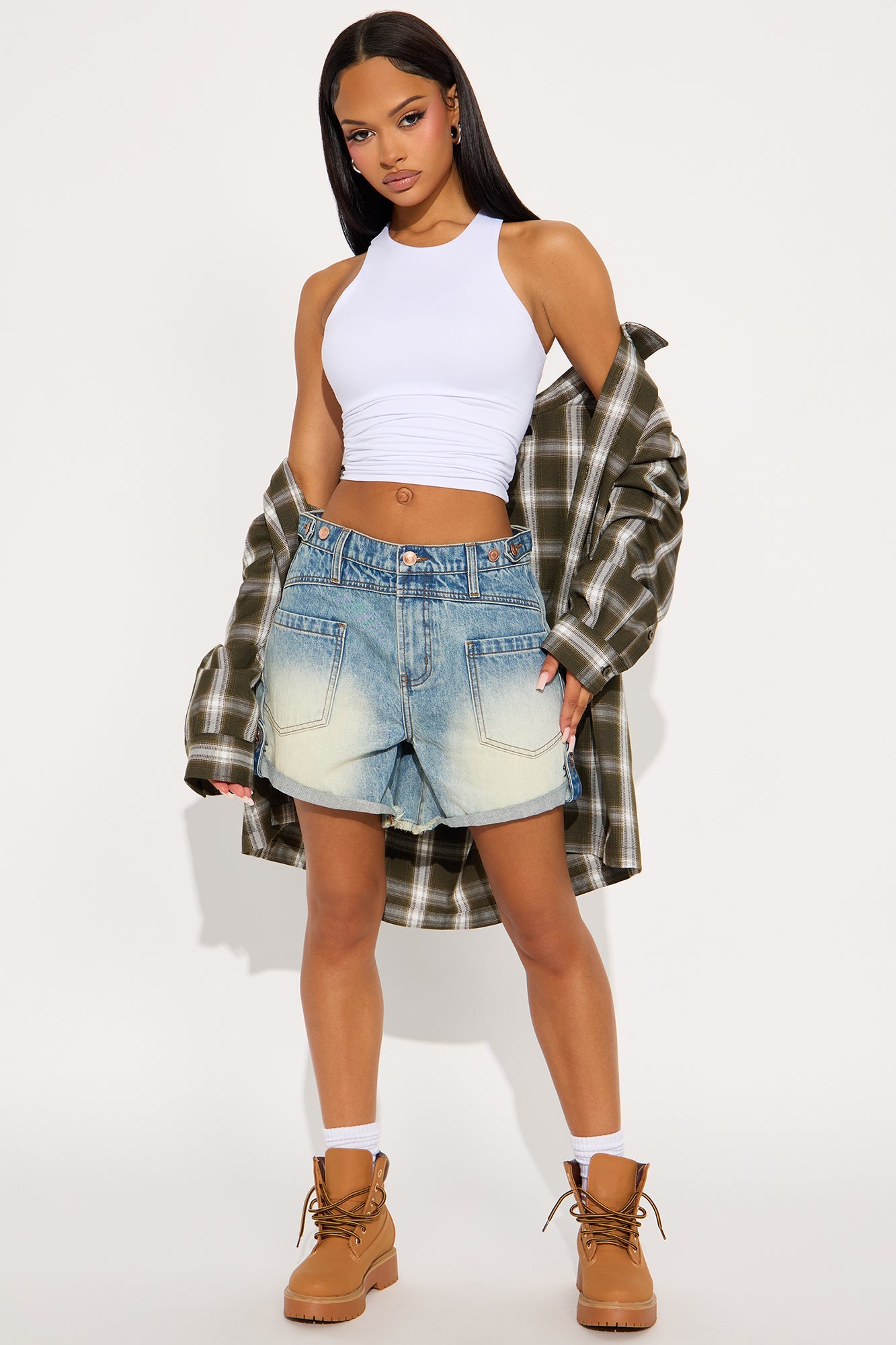Bowery Denim Shorts - Vintage Wash