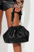 Sydney Faux Leather Handbag - Black