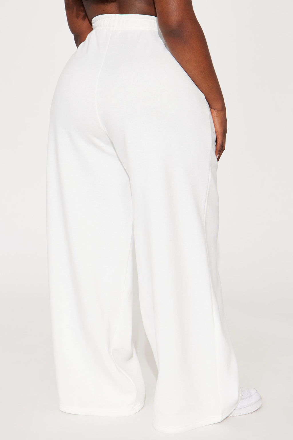 California Dreaming Athletic Wide Leg Pant - White